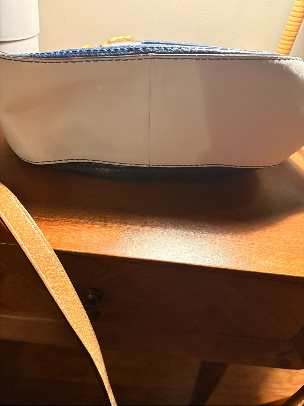 Coach 70th Anniversary Limited Edition Willis Navy and Tan - Shoulder Bag - Picture 14 of 14